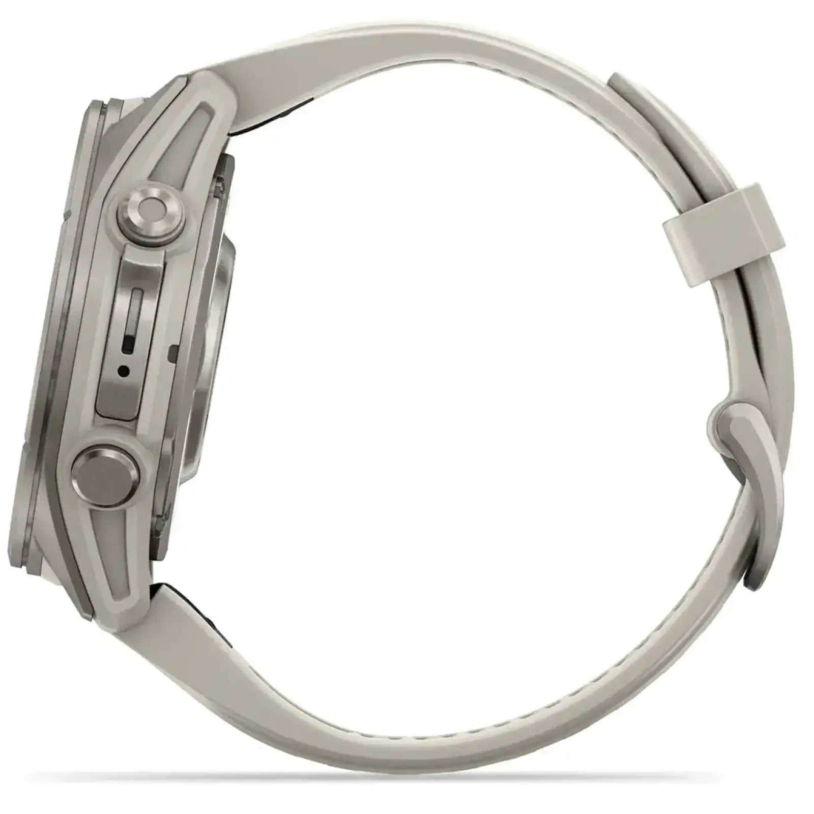 Смарт-годинник Garmin Fenix 9 43mm Titanium with Fog Gray Silicone Band (010-04761-00/01)