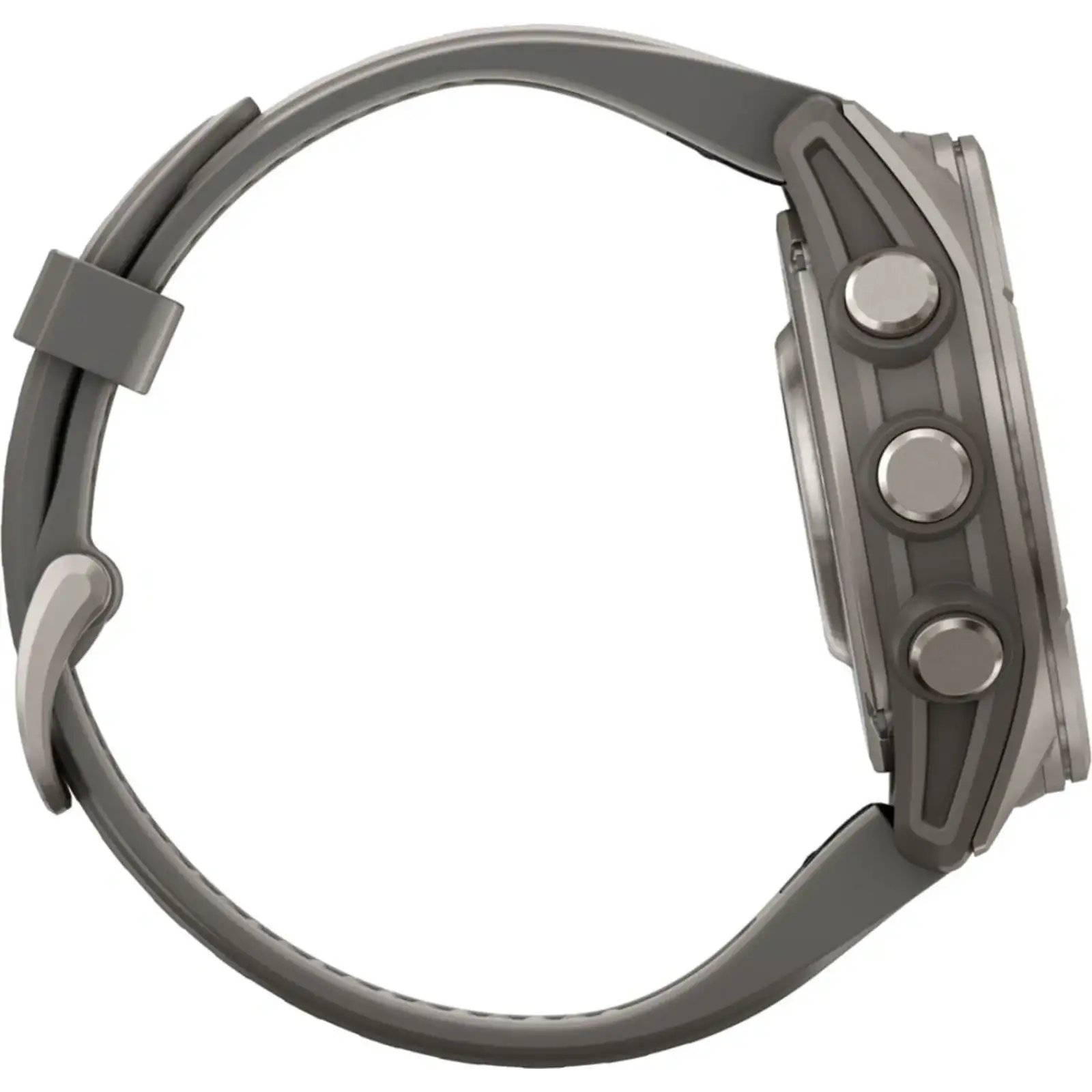 Смарт-часы Garmin Fenix 9 43mm Titanium with Pebble Gray Silicone Band (010-04761-10/11)