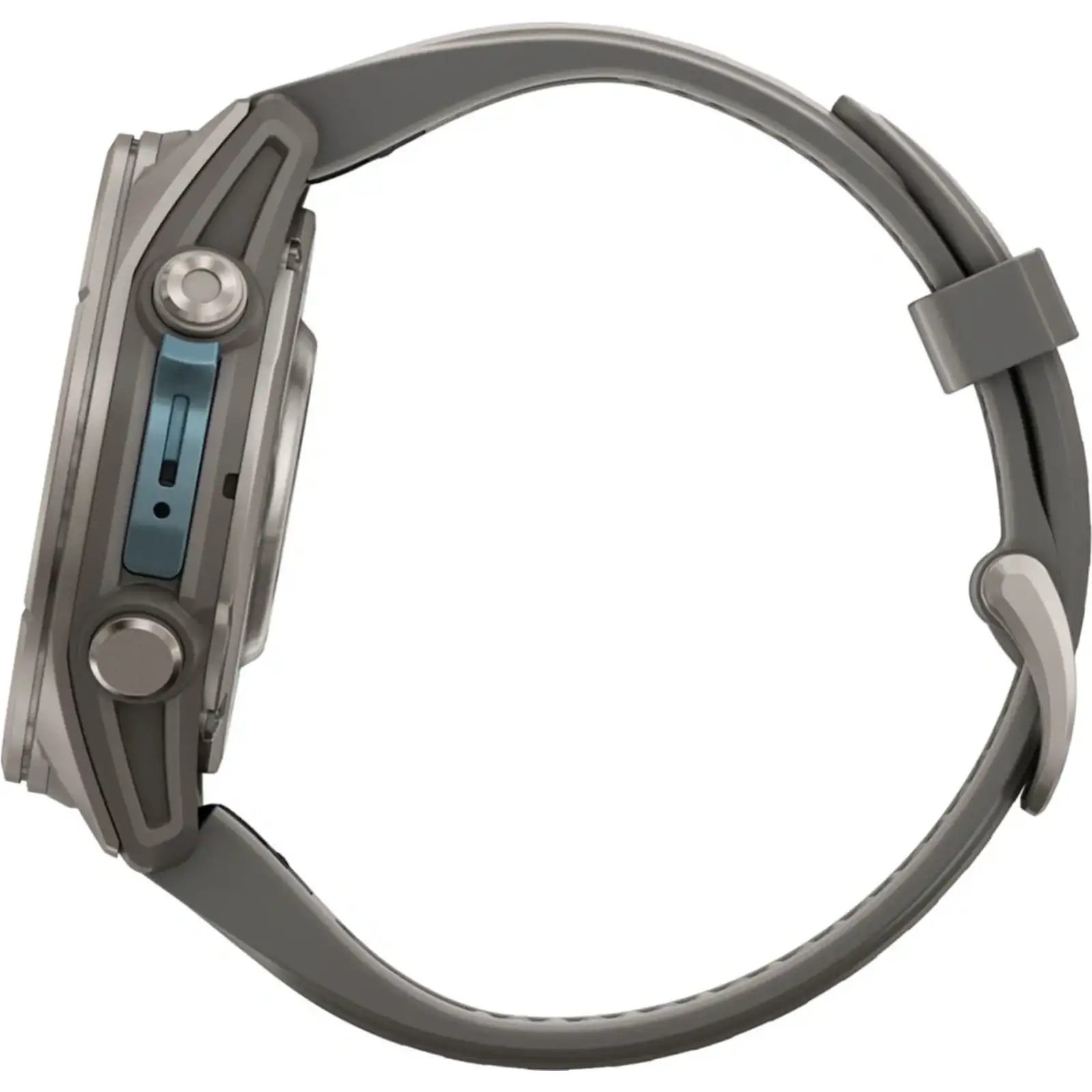 Смарт-часы Garmin Fenix 9 43mm Titanium with Pebble Gray Silicone Band (010-04761-10/11)