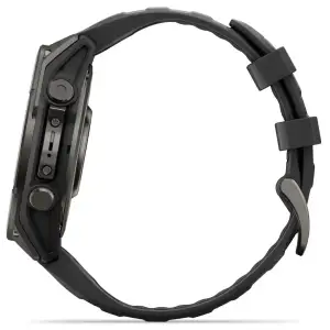 Смарт-годинник Garmin Fenix 9 47mm Carbon Gray DLC Titanium with Black Silicone Band (010-04762-10/11)