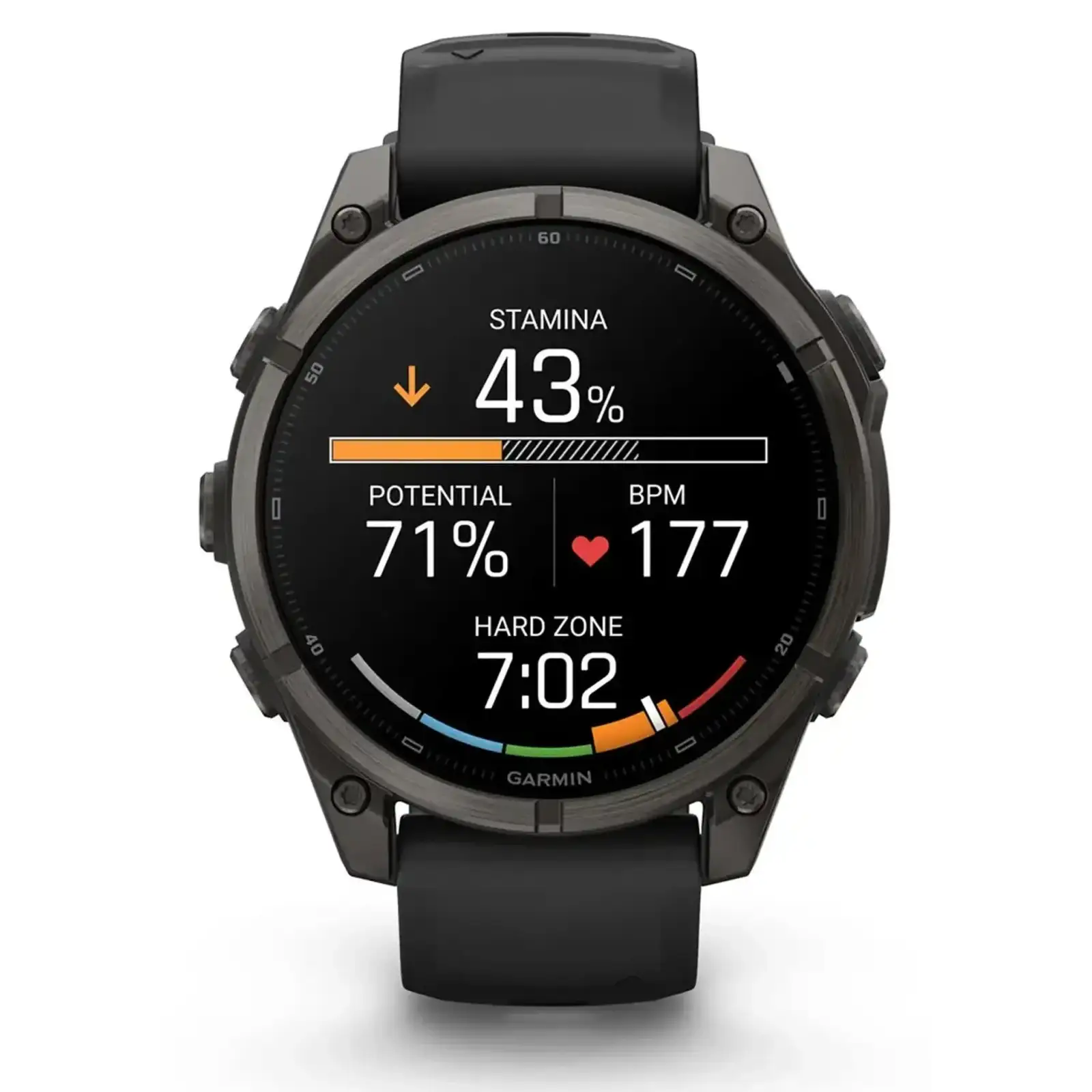 Смарт-годинник Garmin Fenix 9 47mm Carbon Gray DLC Titanium with Black Silicone Band (010-04762-10/11)