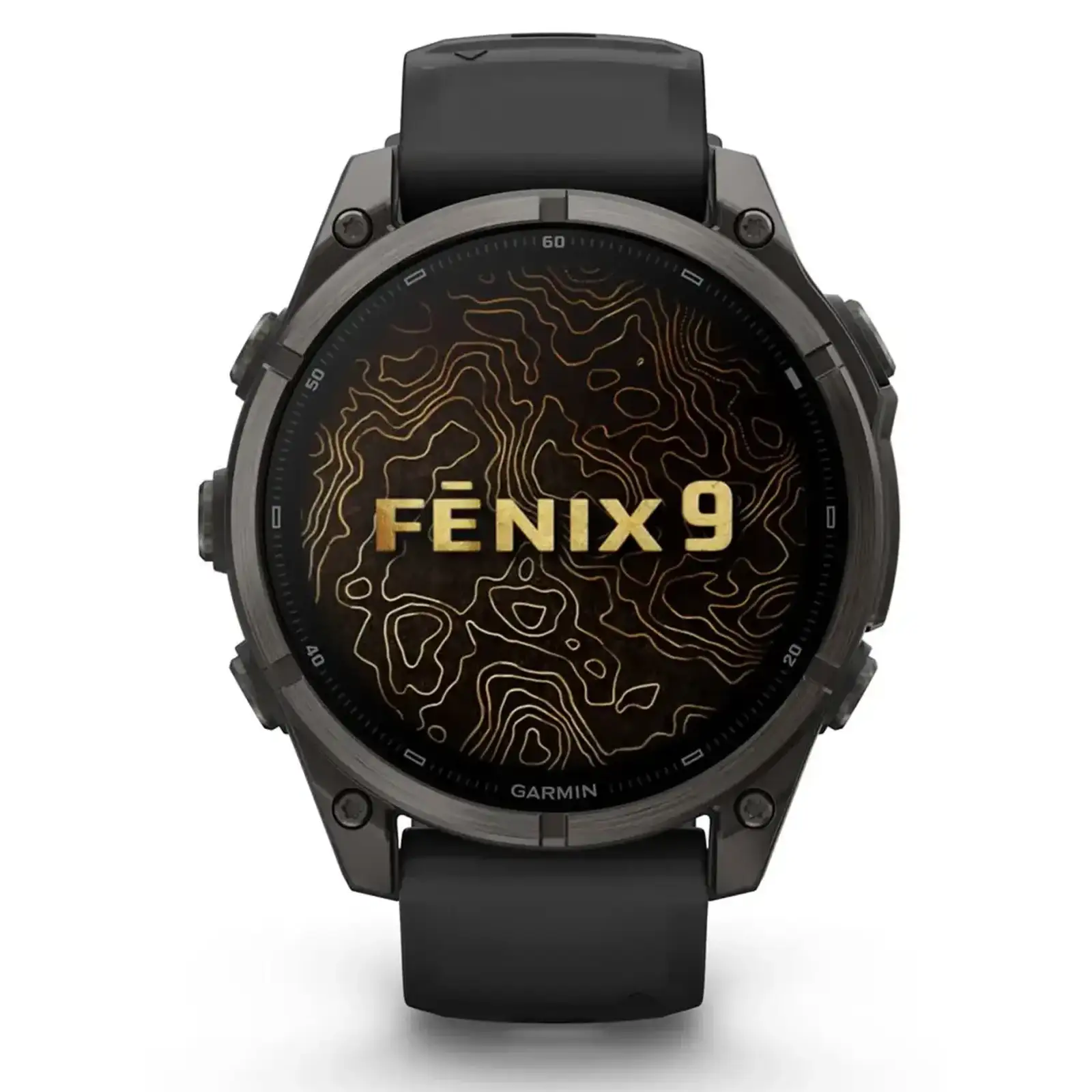 Смарт-годинник Garmin Fenix 9 47mm Carbon Gray DLC Titanium with Black Silicone Band (010-04762-10/11)