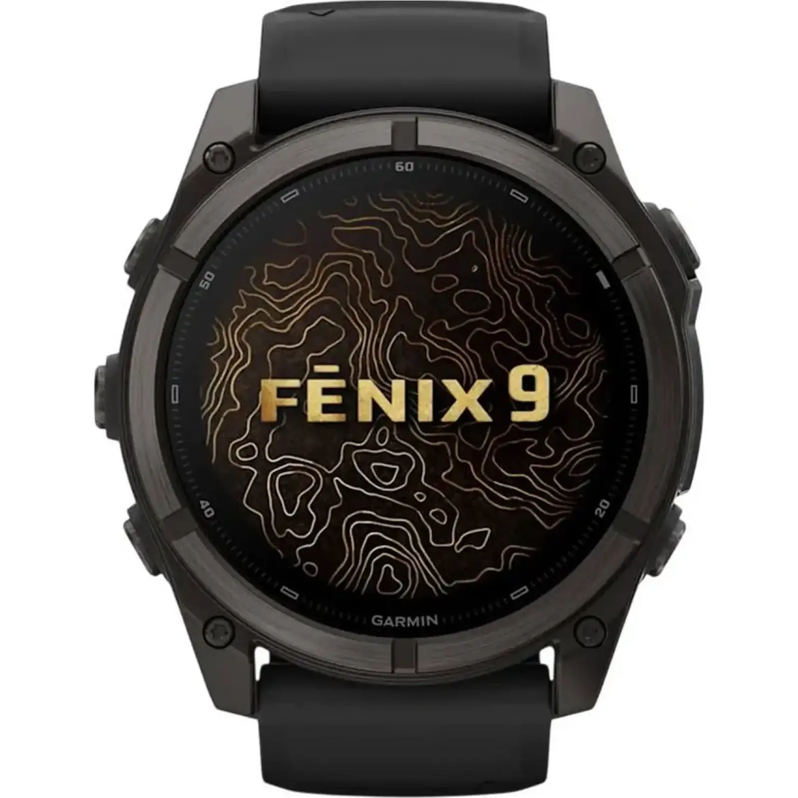 Смарт-часы Garmin Fenix 9 51mm Carbon Gray DLC Titanium with Black Silicone Band (010-04763-10/11)