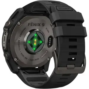 Смарт-часы Garmin Fenix 9 51mm Carbon Gray DLC Titanium with Black Silicone Band (010-04763-10/11)
