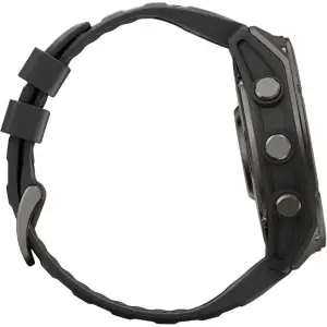 Смарт-часы Garmin Fenix 9 51mm Carbon Gray DLC Titanium with Black Silicone Band (010-04763-10/11)