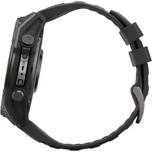 Смарт-часы Garmin Fenix 9 51mm Carbon Gray DLC Titanium with Black Silicone Band (010-04763-10/11)