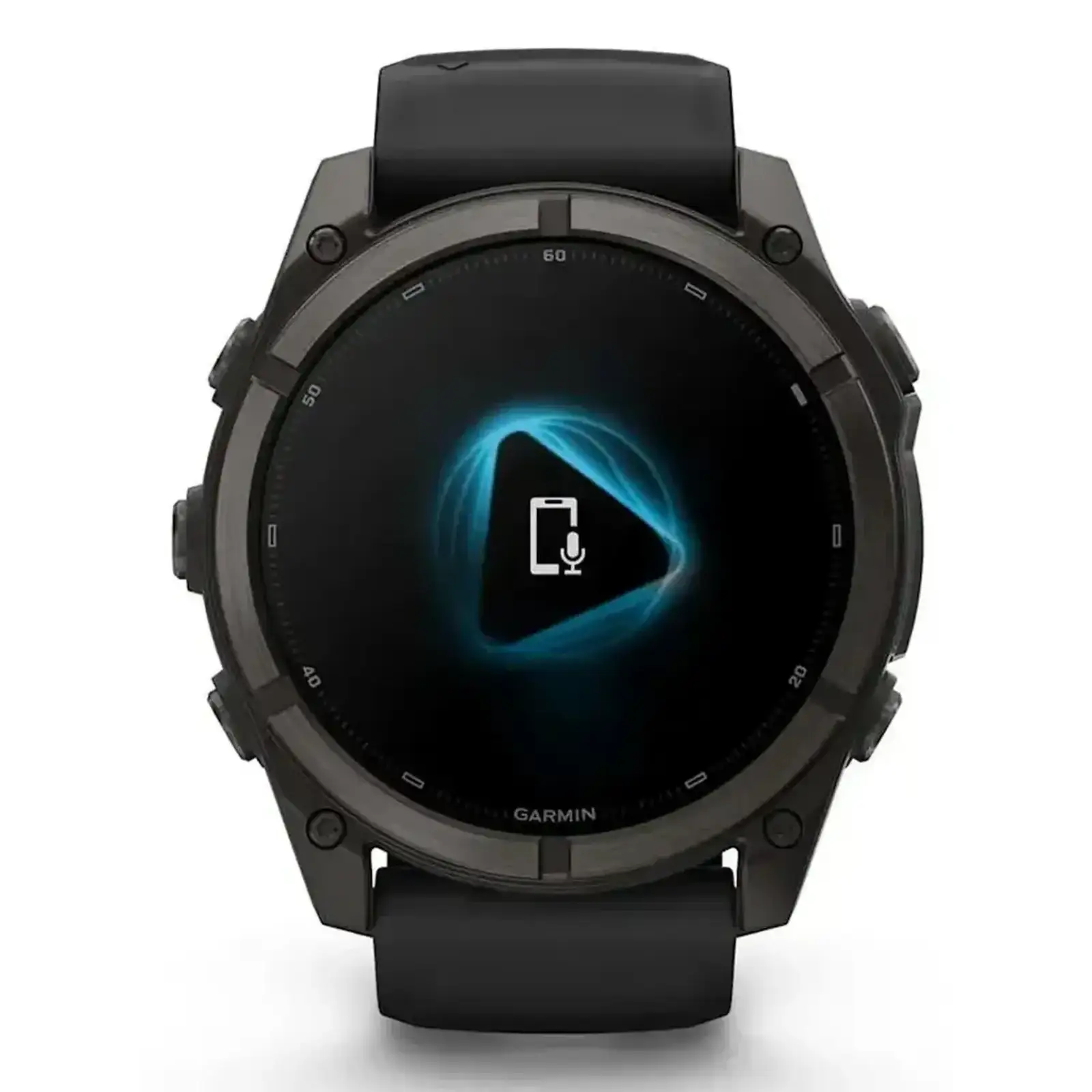 Смарт-часы Garmin Fenix 9 51mm Carbon Gray DLC Titanium with Black Silicone Band (010-04763-10/11)