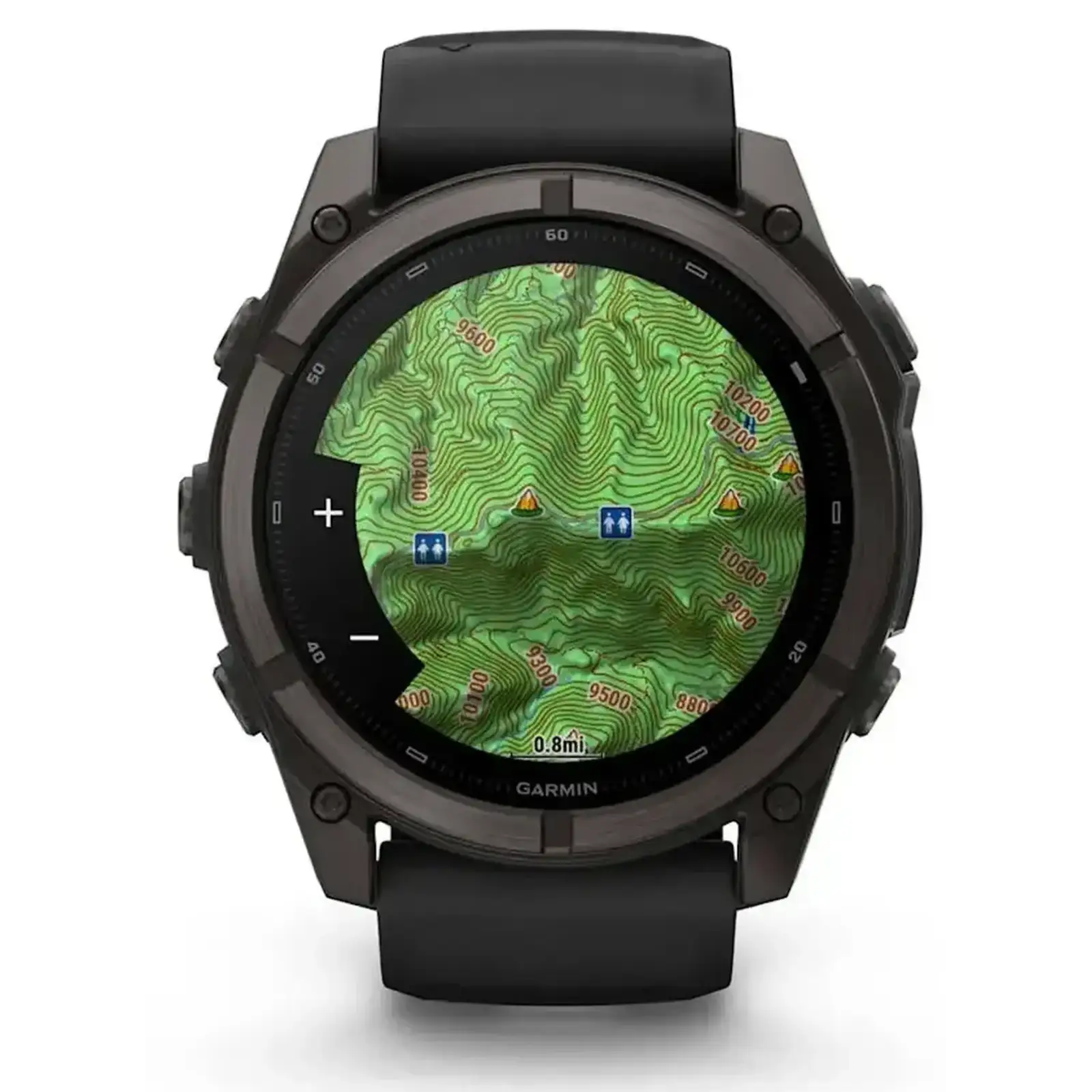 Смарт-часы Garmin Fenix 9 51mm Carbon Gray DLC Titanium with Black Silicone Band (010-04763-10/11)