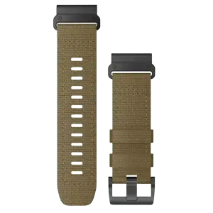 Ремешок Garmin QuickFit 26 Watch Bands Tactical Coyote Tan Nylon (010-13010-11)