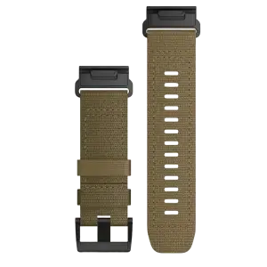 Ремешок Garmin QuickFit 26 Watch Bands Tactical Coyote Tan Nylon (010-13010-11)