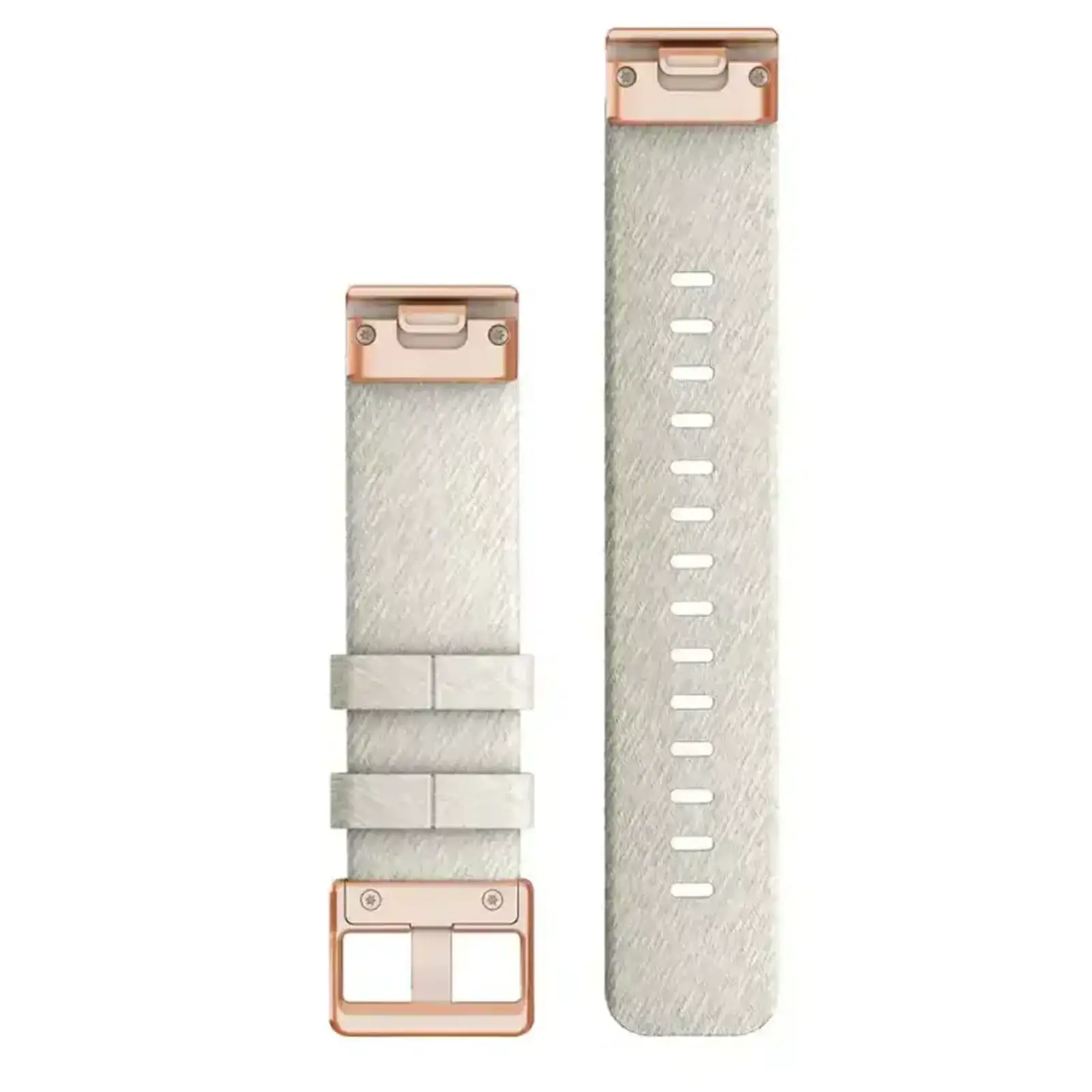 Ремешок Garmin QuickFit 20 Watch Bands Heathered Cream Nylon with Rose Gold Hardware (010-13102-09)