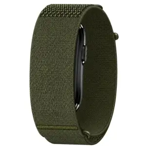 Колір ремінця: Зелений - Фітнес-браслет Garmin CIRQA Smart Band Dark Olive L-XL (010-04688-01, 010-14472-06)