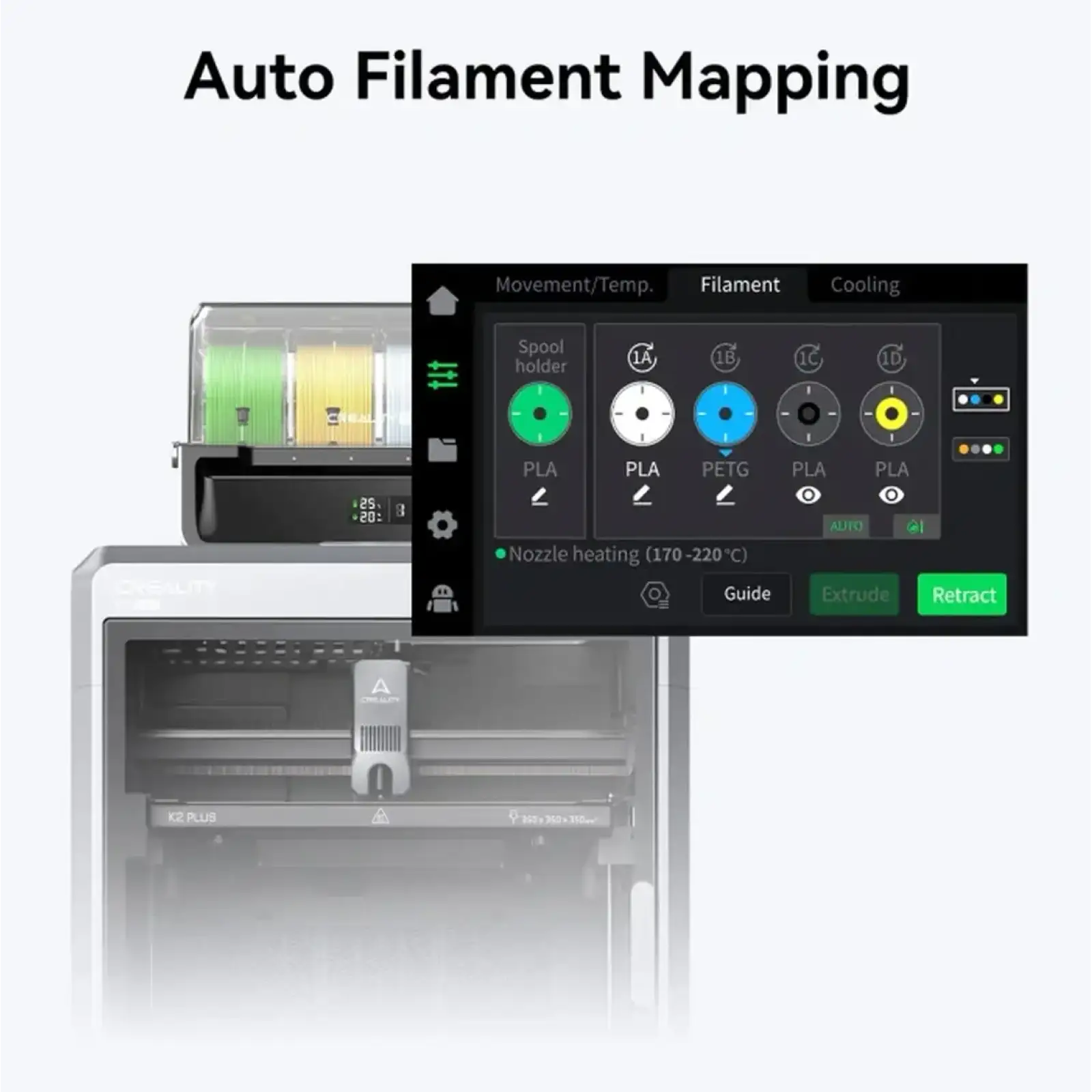 Система автоматической подачи филамента Creality CFS Multi Color Add-On Kit System (1002120001)