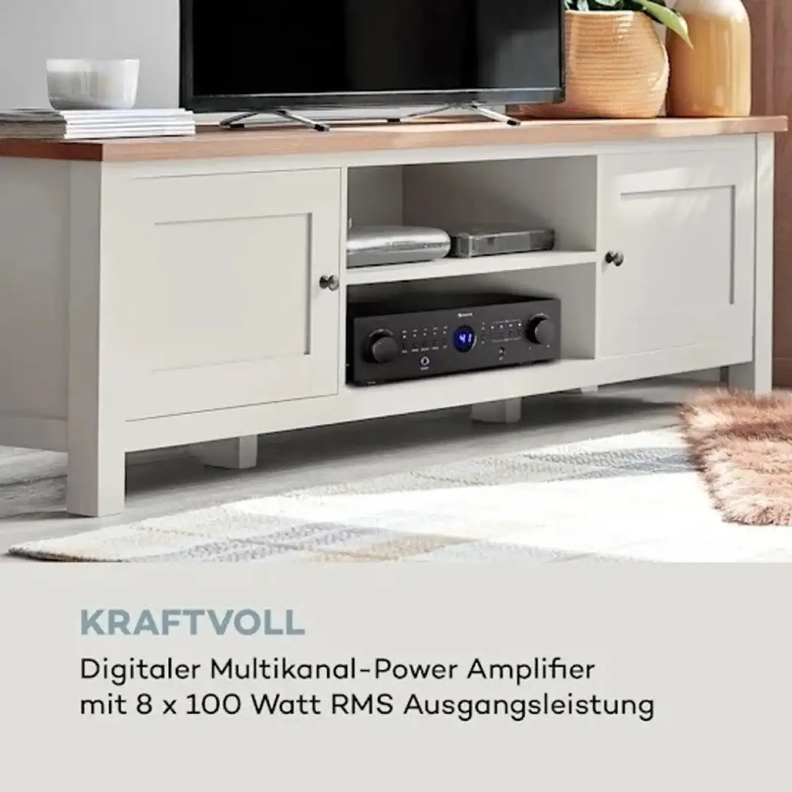 Усилитель звука Auna AMP-CD950 DG 800 Вт (10035067)