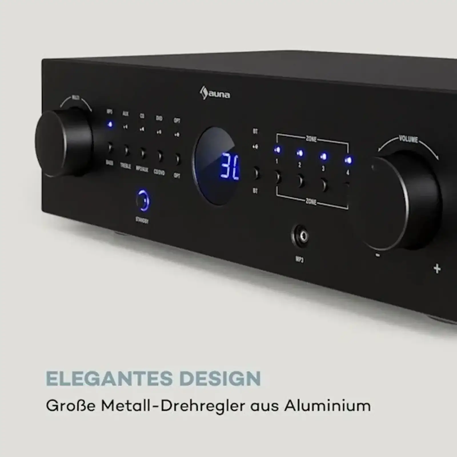 Усилитель звука Auna AMP-CD950 DG 800 Вт (10035067)