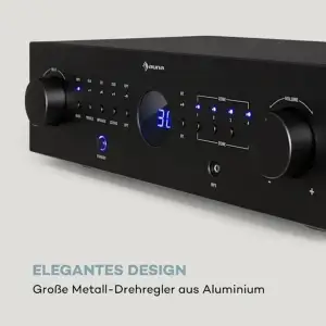 Усилитель звука Auna AMP-CD950 DG 800 Вт (10035067)