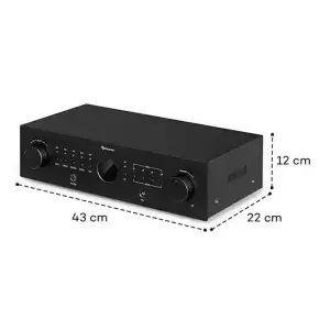 Усилитель звука Auna AMP-CD950 DG 800 Вт (10035067)