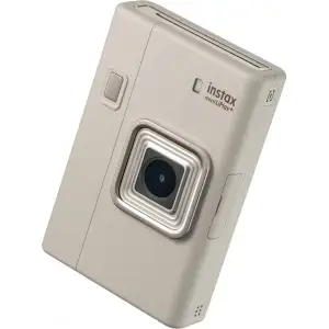 Фотокамера миттєвого друку Fujifilm Instax Mini LiPlay+ Sand Beige (16948010)