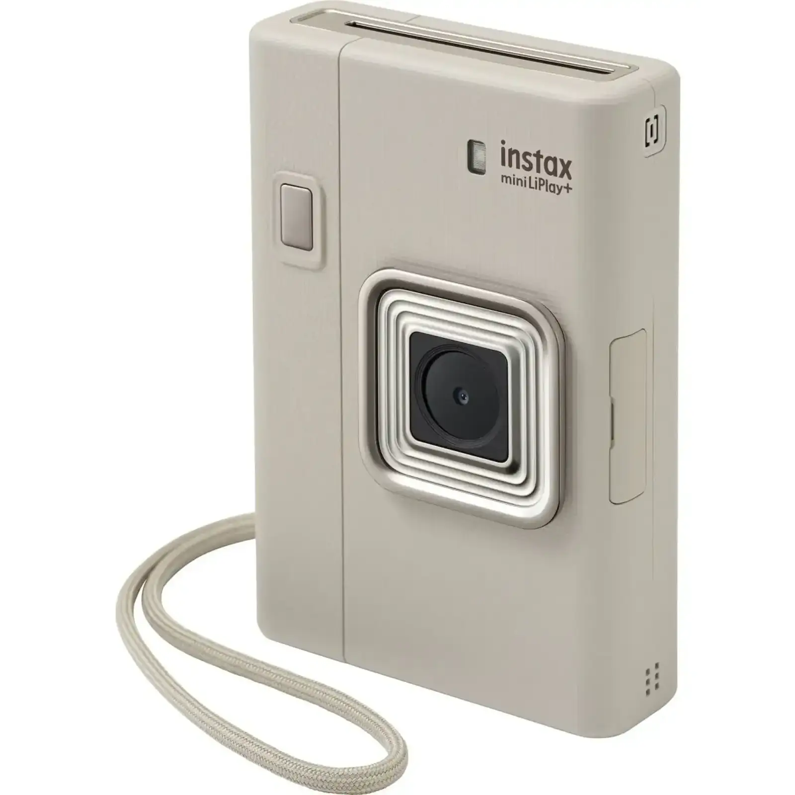 Фотокамера миттєвого друку Fujifilm Instax Mini LiPlay+ Sand Beige (16948010)