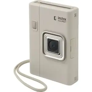Фотокамера миттєвого друку Fujifilm Instax Mini LiPlay+ Sand Beige (16948010)