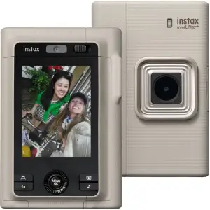 Фотокамера миттєвого друку Fujifilm Instax Mini LiPlay+ Sand Beige (16948010)