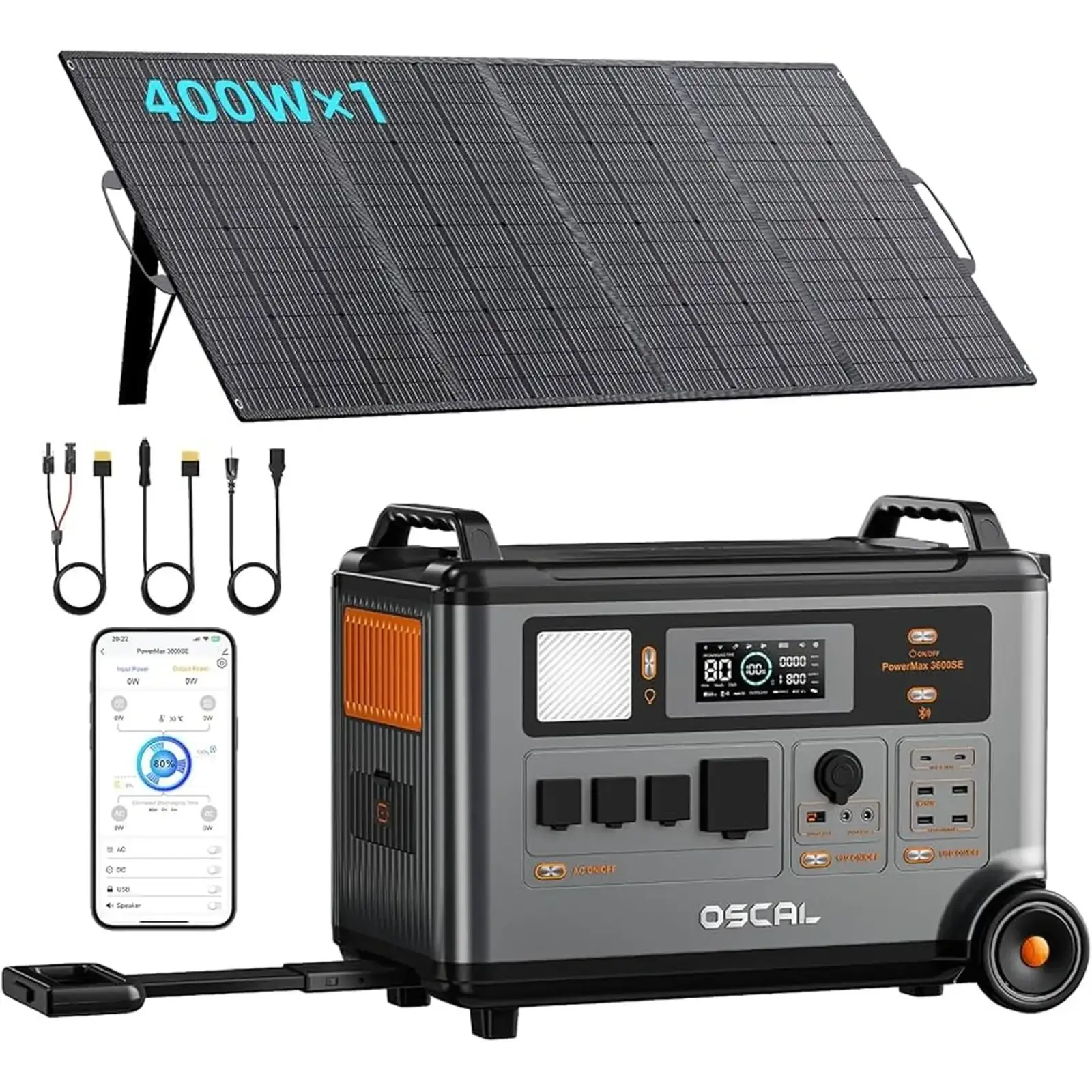 Зарядная станция Oscal PowerMax 3600SE EU