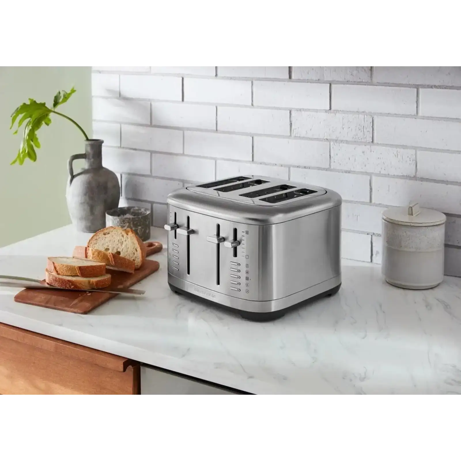 Тостер KitchenAid 4-Slot Toaster 5KMT4109 Brushed Stainless (5KMT4109ESX)