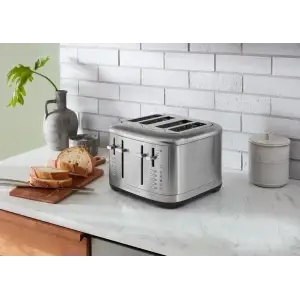 Тостер KitchenAid 4-Slot Toaster 5KMT4109 Brushed Stainless (5KMT4109ESX)