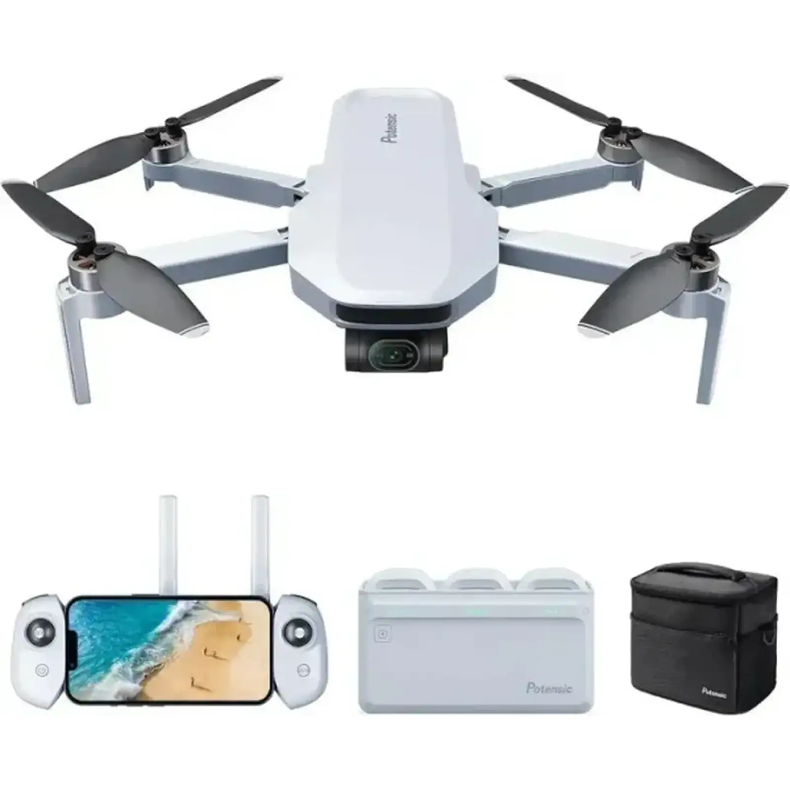 Дрон POTENSIC Atom 2 Fly More Combo (APM2530321)