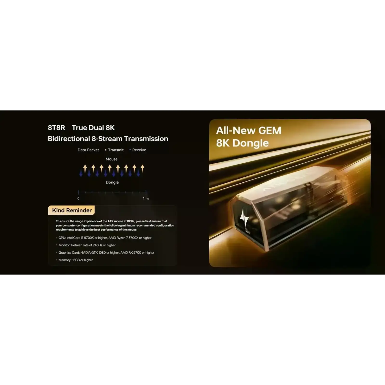 Миша ATK X1 Ultra Max 2.0 Black