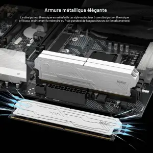 Модуль памяти Netac DDR5 RAM 32GB (2x16GB) Desktop Memory Kit 5600MHz C46 (B0GK5W9ZNP)