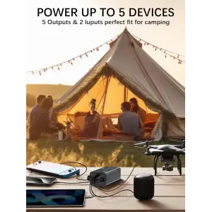 Внешний аккумулятор LOHAO 70000mAh 30W Black (BP1-70)