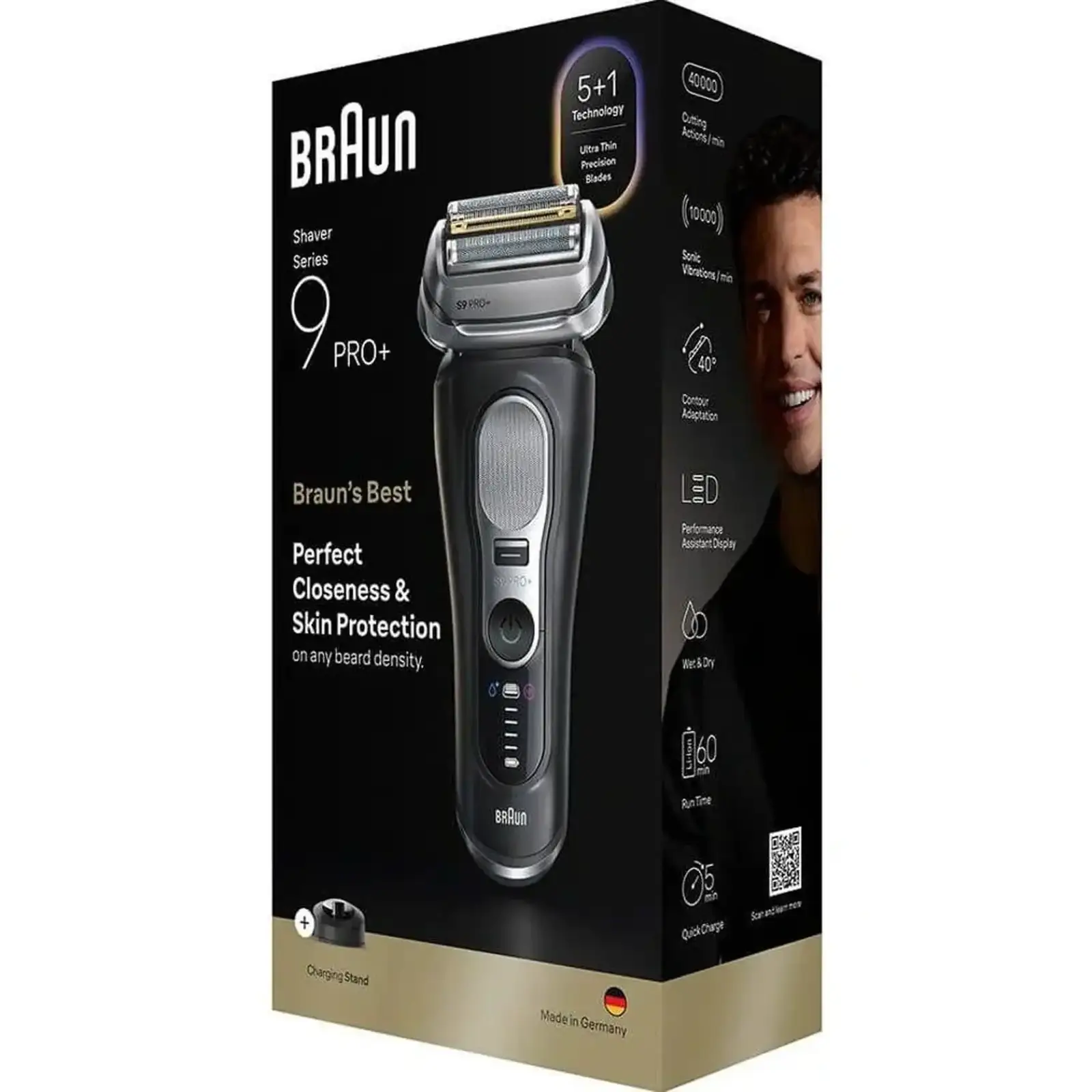 Електробритва чоловіча Braun Series 9 Pro+ 9610S UA