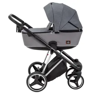 Коляска 2 в 1 Adamex Cristiano Special Edition CR-433/A Grey UA