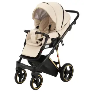 Коляска 2 в 1 Adamex Cristiano Special Edition CR-305 Beige UA