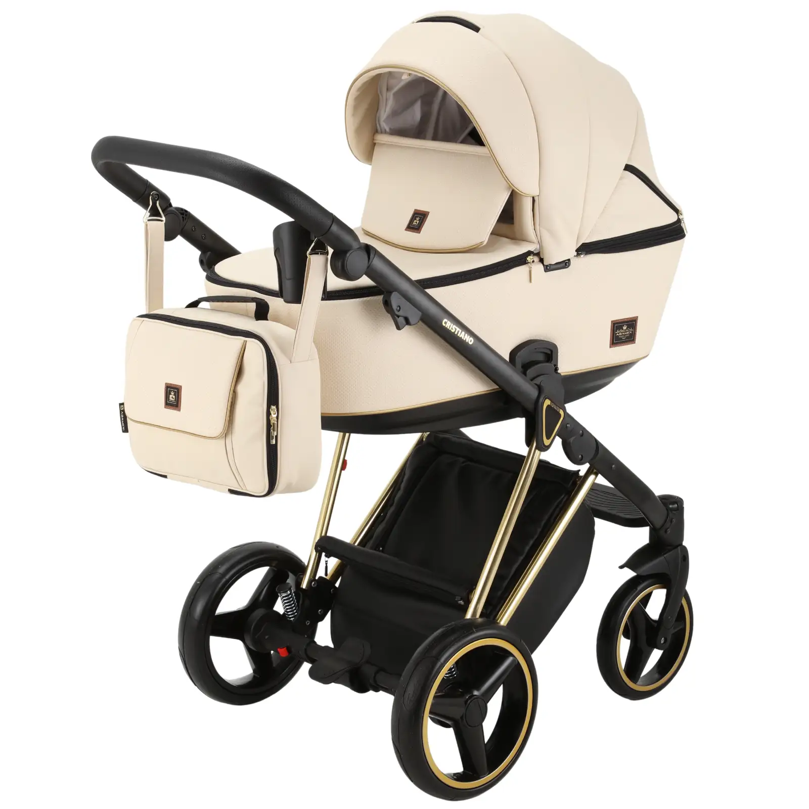 Коляска 2 в 1 Adamex Cristiano Special Edition CR-305 Beige UA