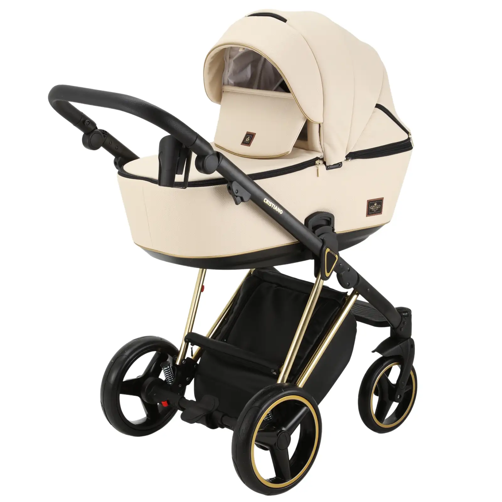 Коляска 2 в 1 Adamex Cristiano Special Edition CR-305 Beige UA