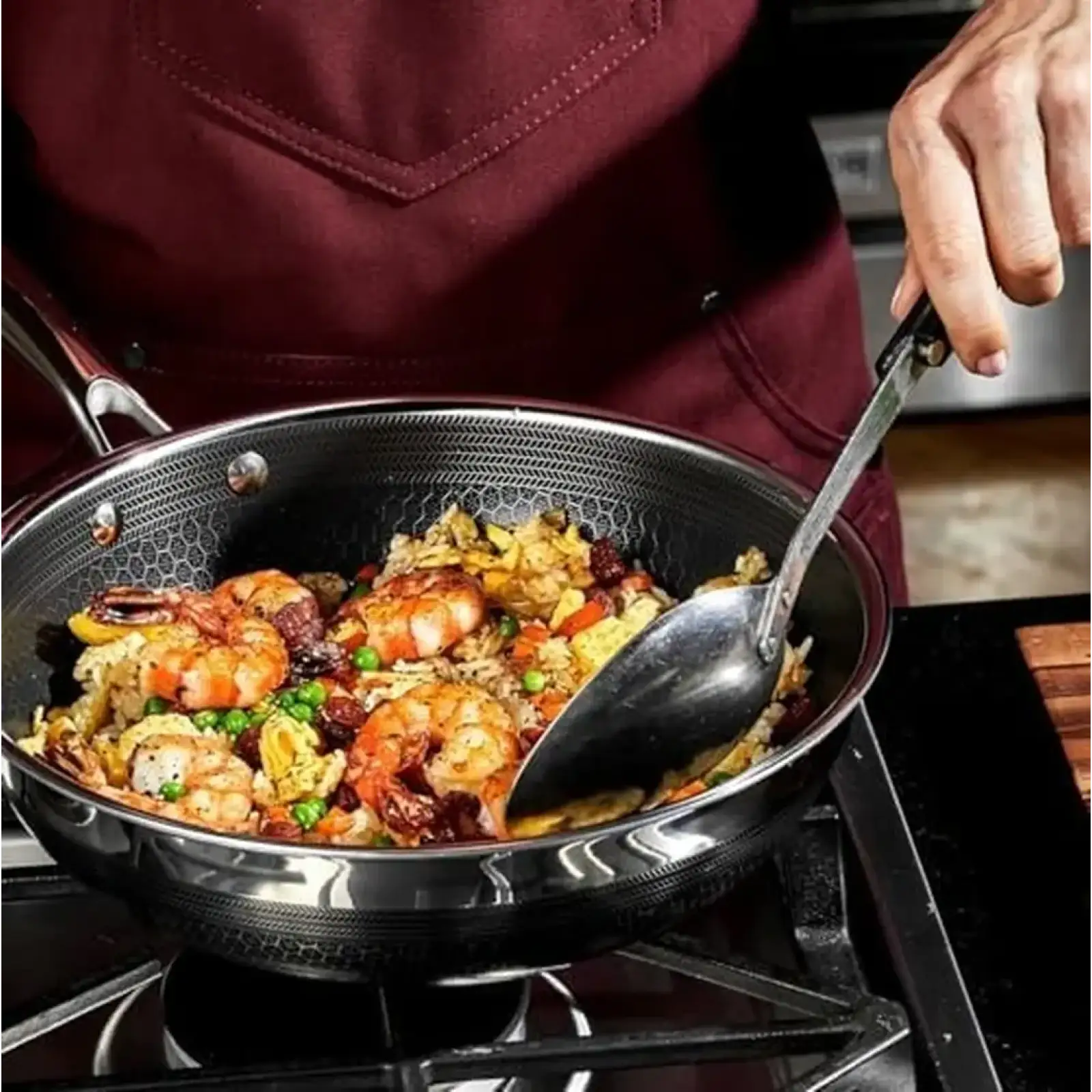 Набор сковородок HexClad Hybrid Cookware Set 7 PC (CS-HXC-004)