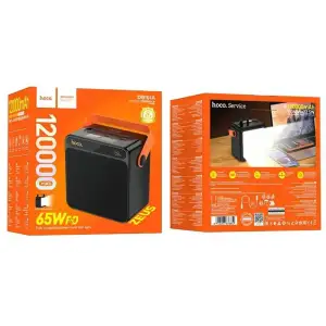 Внешний аккумулятор Hoco DB101A Zeus 120000mAh 65W Black