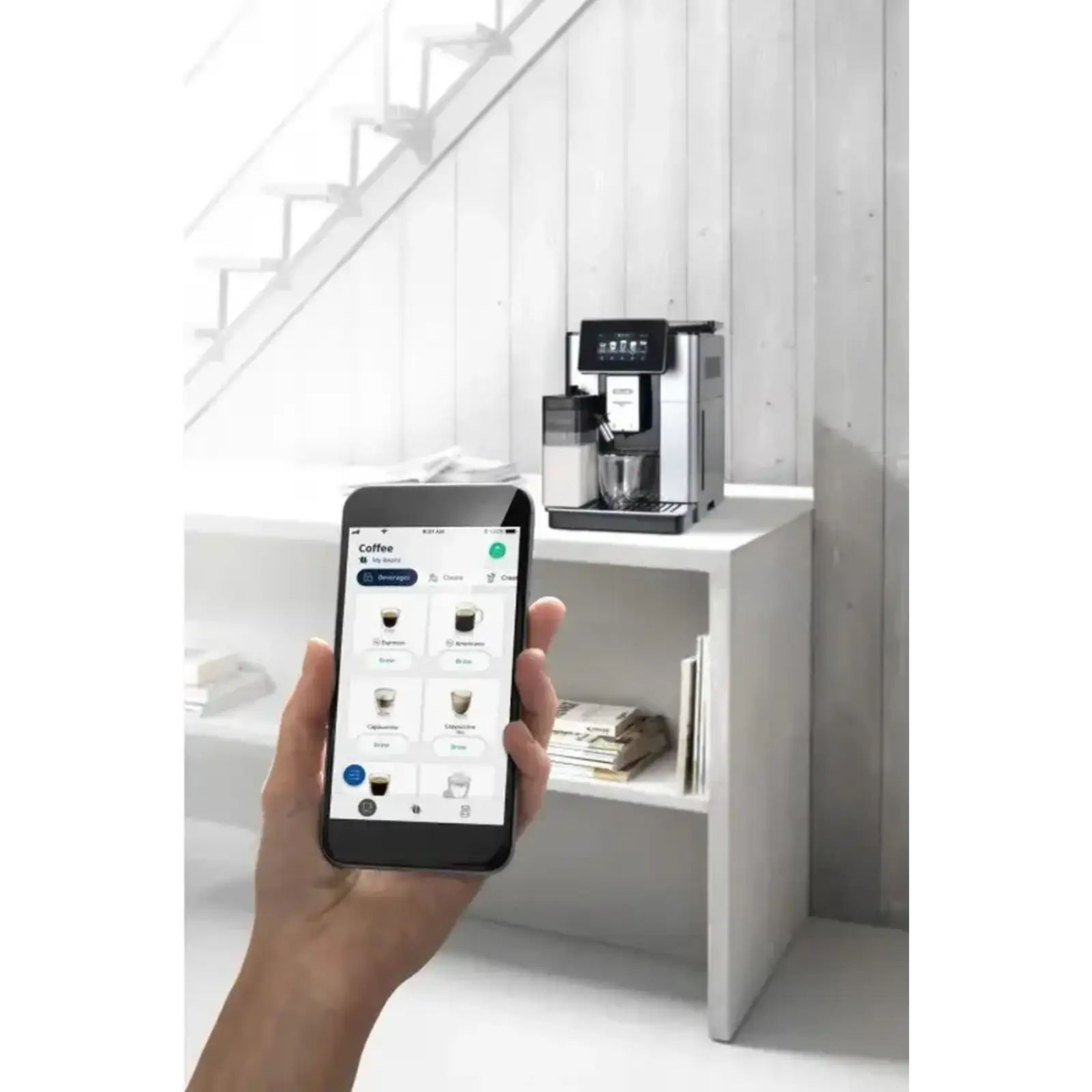 Кавомашина Delonghi PrimaDonna Soul ECAM 610.75.MB
