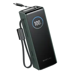 Зовнішній акумулятор EcoFlow RAPID Power Bank 25000mAh Green (EF-RAPID25K100W-G-EU) UA