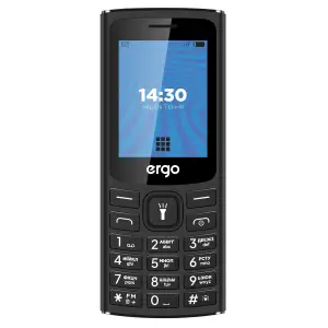Мобільний телефон Ergo E243 Black UA