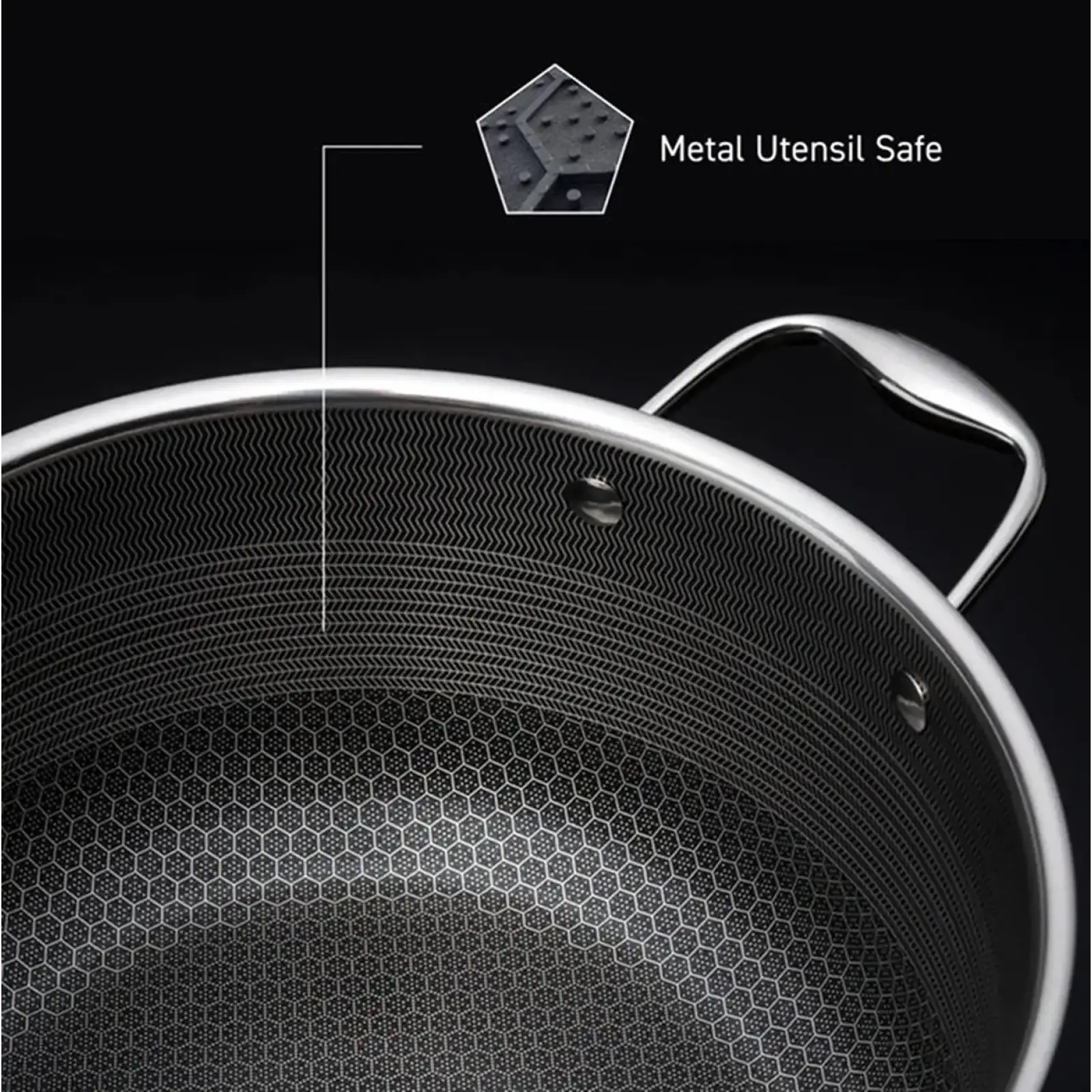 Набор кастрюль HexClad Hybrid Pot Set 6 PC