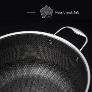 Набор кастрюль HexClad Hybrid Pot Set 6 PC