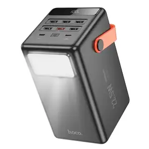 Внешний аккумулятор Hoco J142 Surpass 100000mAh Black (6942007639965)