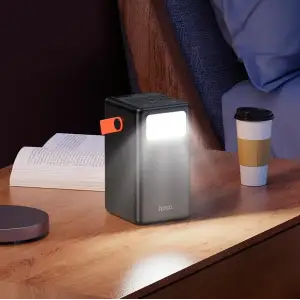 Зовнішній акумулятор Hoco J142 Surpass 100000mAh Black (6942007639965)