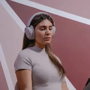Навушники Jlab Jbuds Lux ANC Wireless Mauve (IEUHBJLUXANCRMVE62) UA