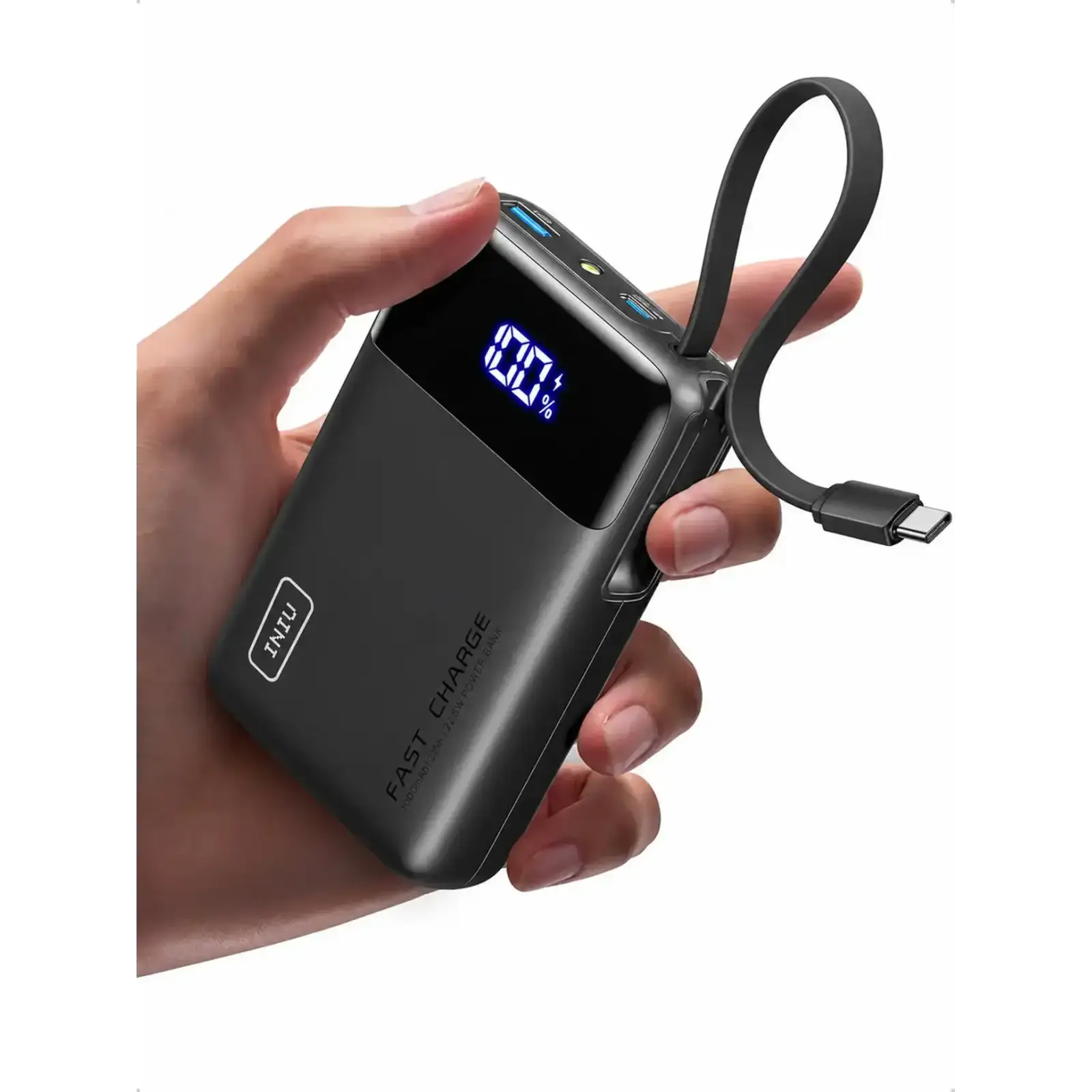 Внешний аккумулятор INIU P51L 20000mAh 45W Black