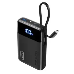 Зовнішній акумулятор INIU P51L 20000mAh 45W Black