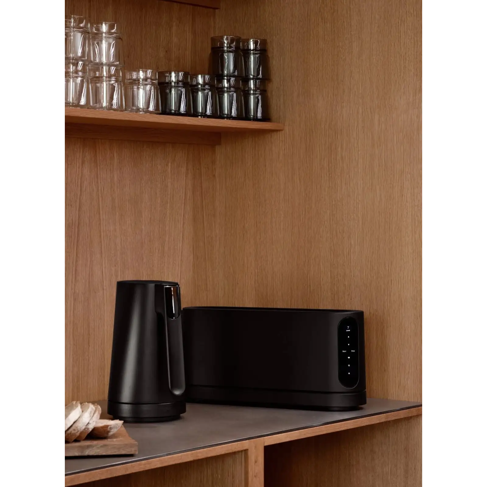 Тостер Jacob Jensen Long Slot Toaster Black
